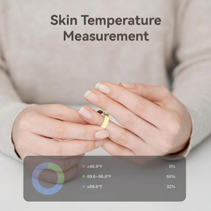 Smart Ring Fitness Tracker Sundhed Søvn Vandtæt