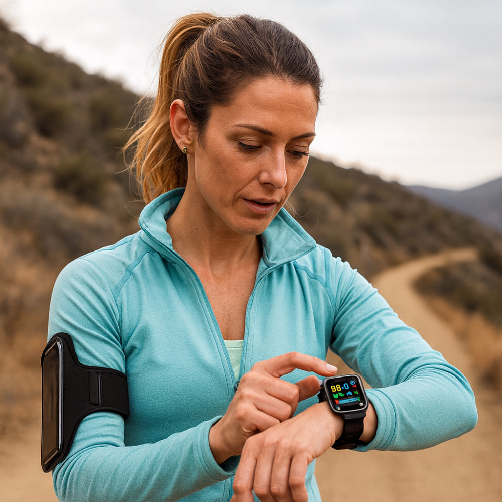 Smartwatch Health Monitoring GPS Alert Wristband