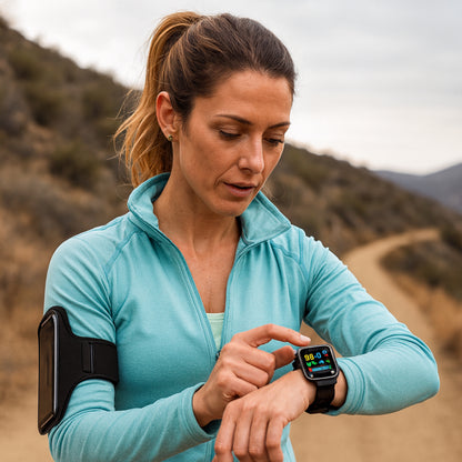 Smartwatch Health Monitoring GPS Alert Wristband