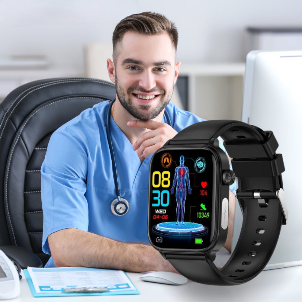 Smartwatch Health Monitoring GPS Alert Wristband