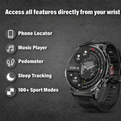 Robuste Outdoor-Multisport-Uhr