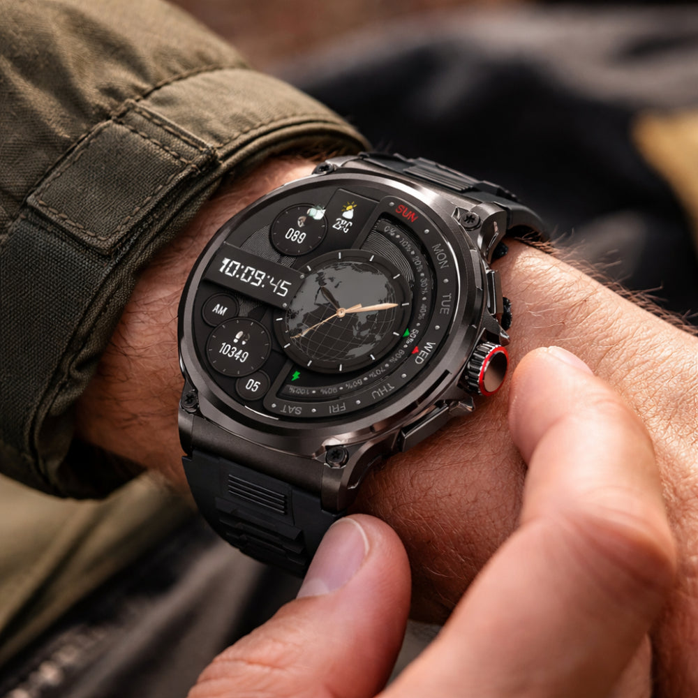 Robuste Outdoor-Multisport-Uhr