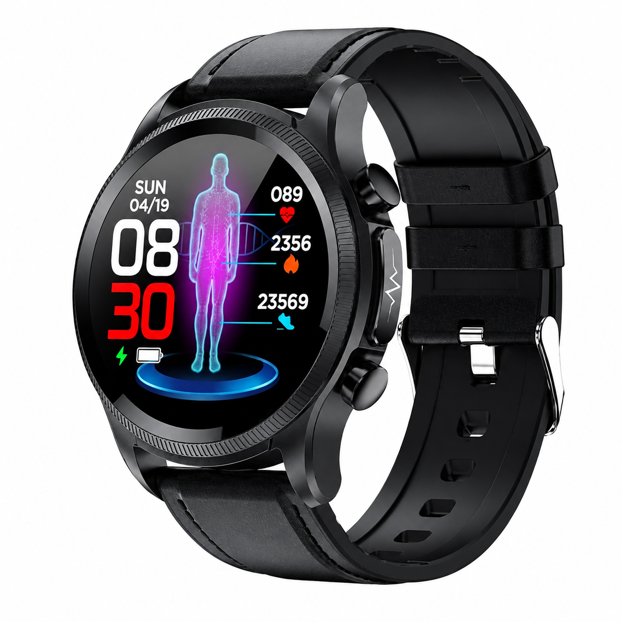Smartwatch Fitness-Tracker Herzfrequenzüberwachung