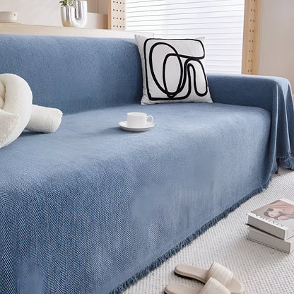 Sofabezug Minimalistischer Strukturierter Couchmöbelschutz