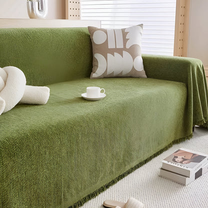 Sofabezug Minimalistischer Strukturierter Couchmöbelschutz