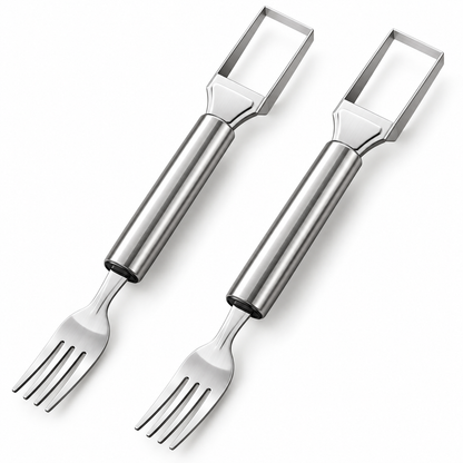 Tagliafrutta ergonomico da cucina in acciaio inossidabile