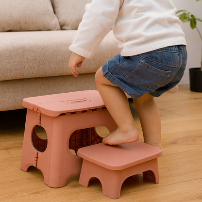 Step Stool Folding Plastic Portable Home Footstool