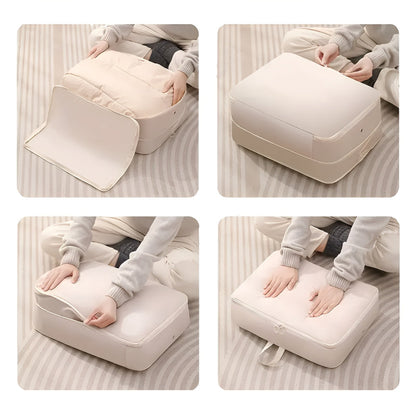 Sacchetti per Conservazione con Compressione per Armadio, Organizzatore di Abbigliamento e Biancheria