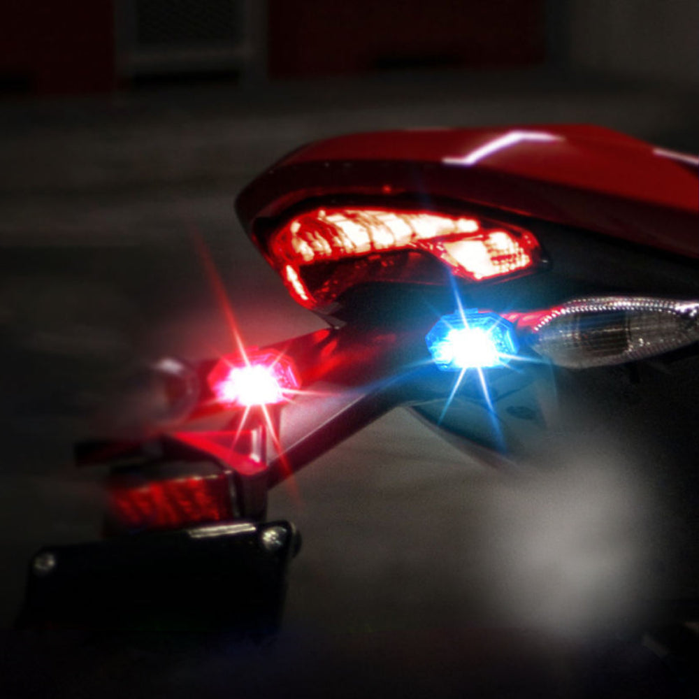 Luzes Estroboscópicas LED com Controlo Remoto USB para Veículos, Sinalizadores de Aviso