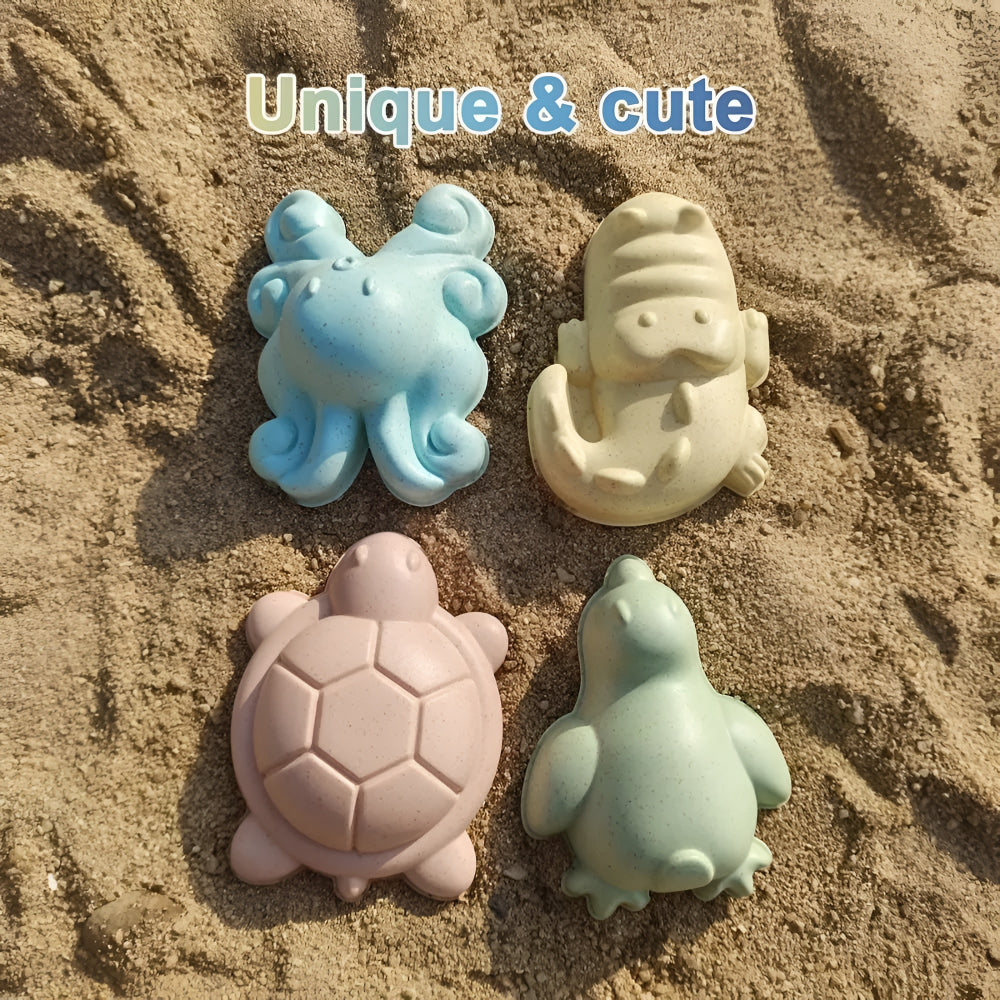צעצועי חוף קיץ דלי חול מתקפל סט משחק חיצוני לילדים