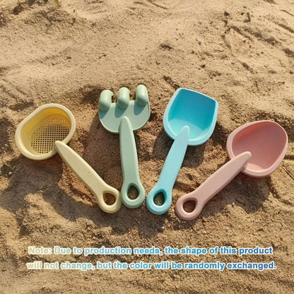 צעצועי חוף קיץ דלי חול מתקפל סט משחק חיצוני לילדים