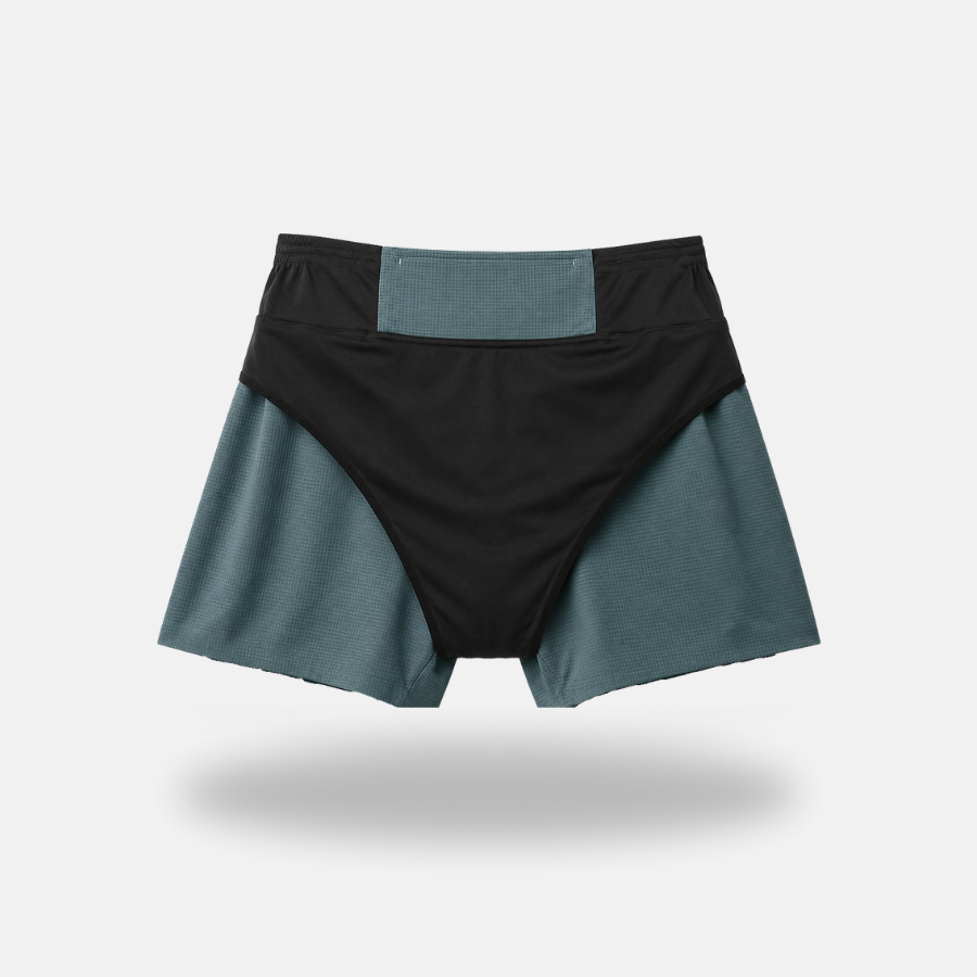 Pantaloncini da corsa da uomo Pantaloncini da maratona Pantaloncini da allenamento con tasca