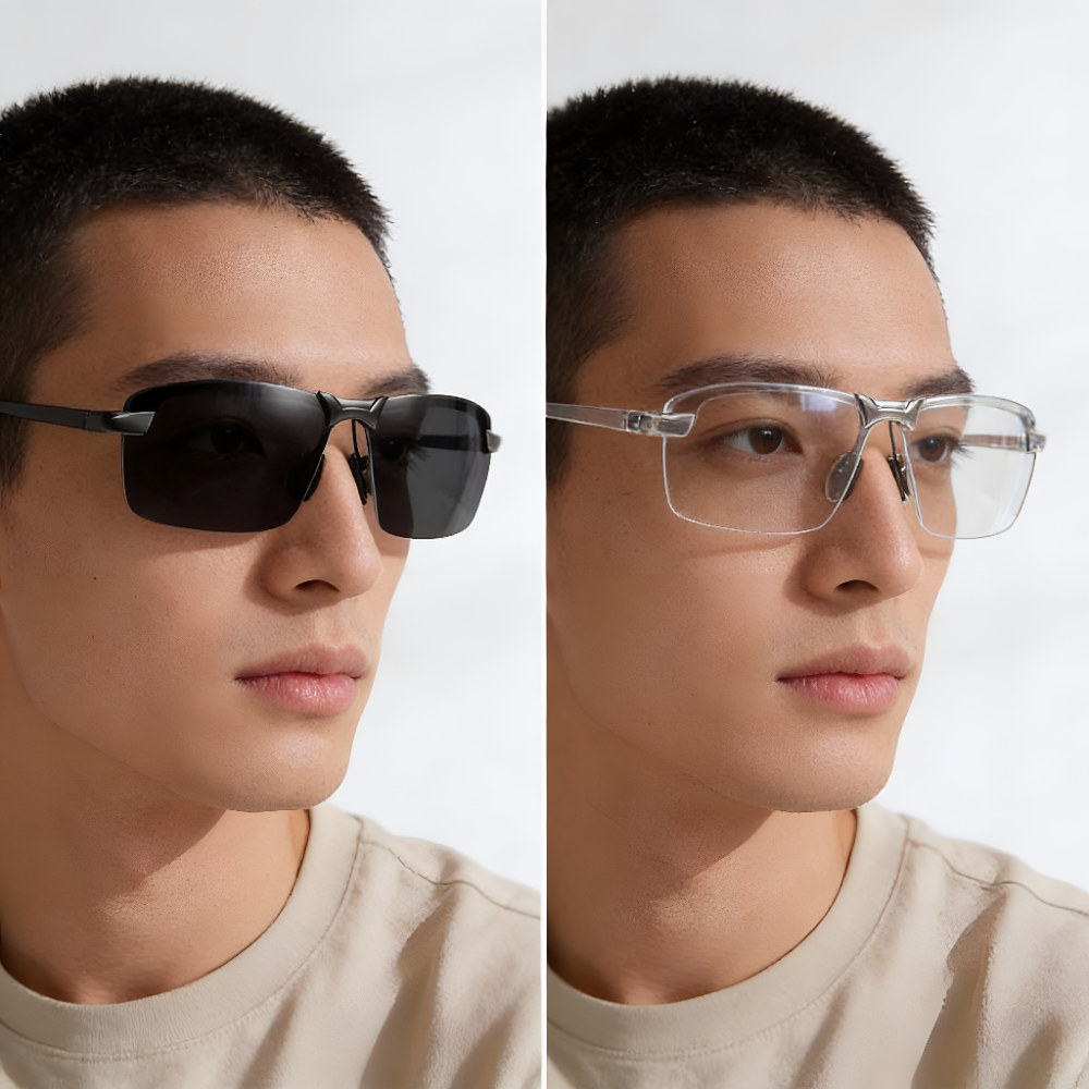 Sonnenbrille Polarisierte Brille Photochrome Fahrbrille