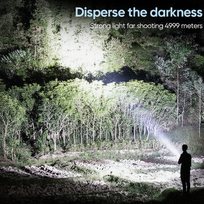 Flashlight LED Tactical Rechargeable Aluminum Torch Outdoor Use