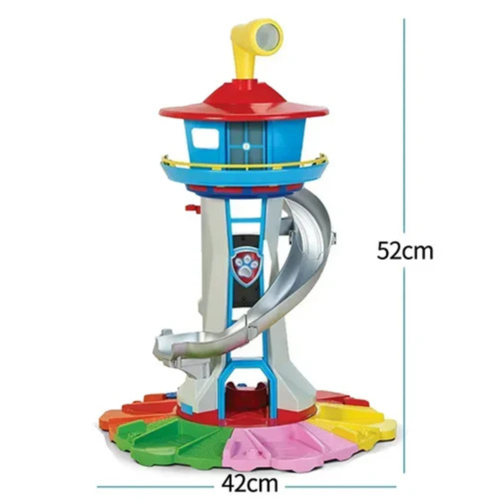 Set di gioco per bambini con scivolo, torre e macchinine, attività per interni