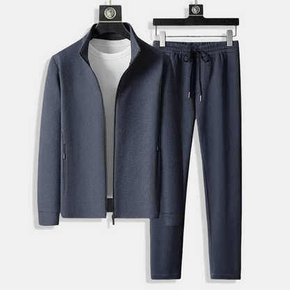 Conjunto de chándal para hombre ajuste cómodo atlético premium