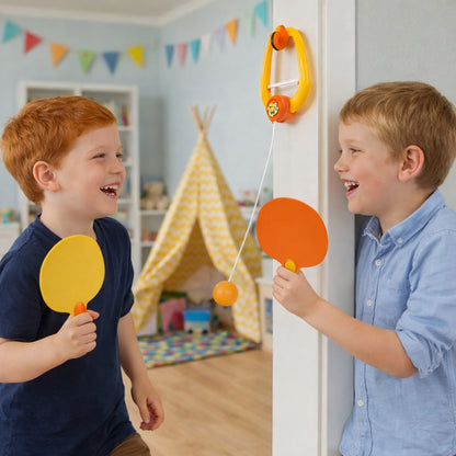 Set da gioco per tavolo da ping pong con telaio per porta, per interno ed esterno