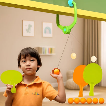 Set da gioco per tavolo da ping pong con telaio per porta, per interno ed esterno