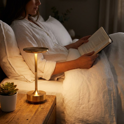 Bordlampe LED Genopladelig Touch Metal Trådløs Lampe