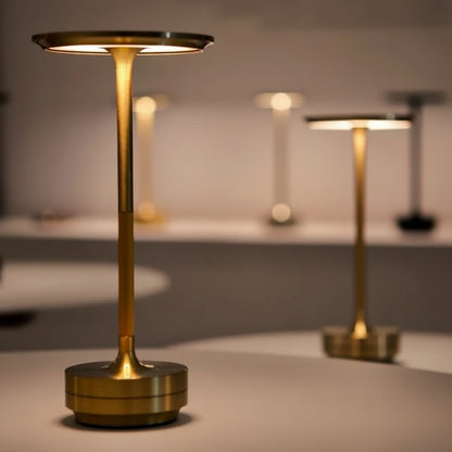 Bordlampe LED Genopladelig Touch Metal Trådløs Lampe