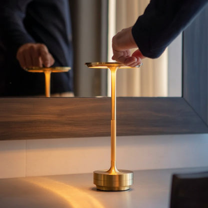 Bordlampe LED Genopladelig Touch Metal Trådløs Lampe