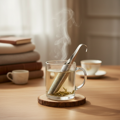 Kompatibel Te Infuser Rustfrit Stål Løsblad Te Brygning
