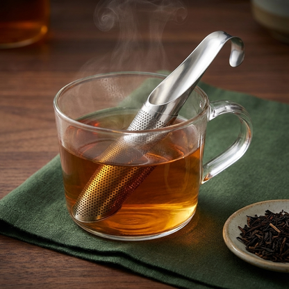 Kompatibel Te Infuser Rustfrit Stål Løsblad Te Brygning