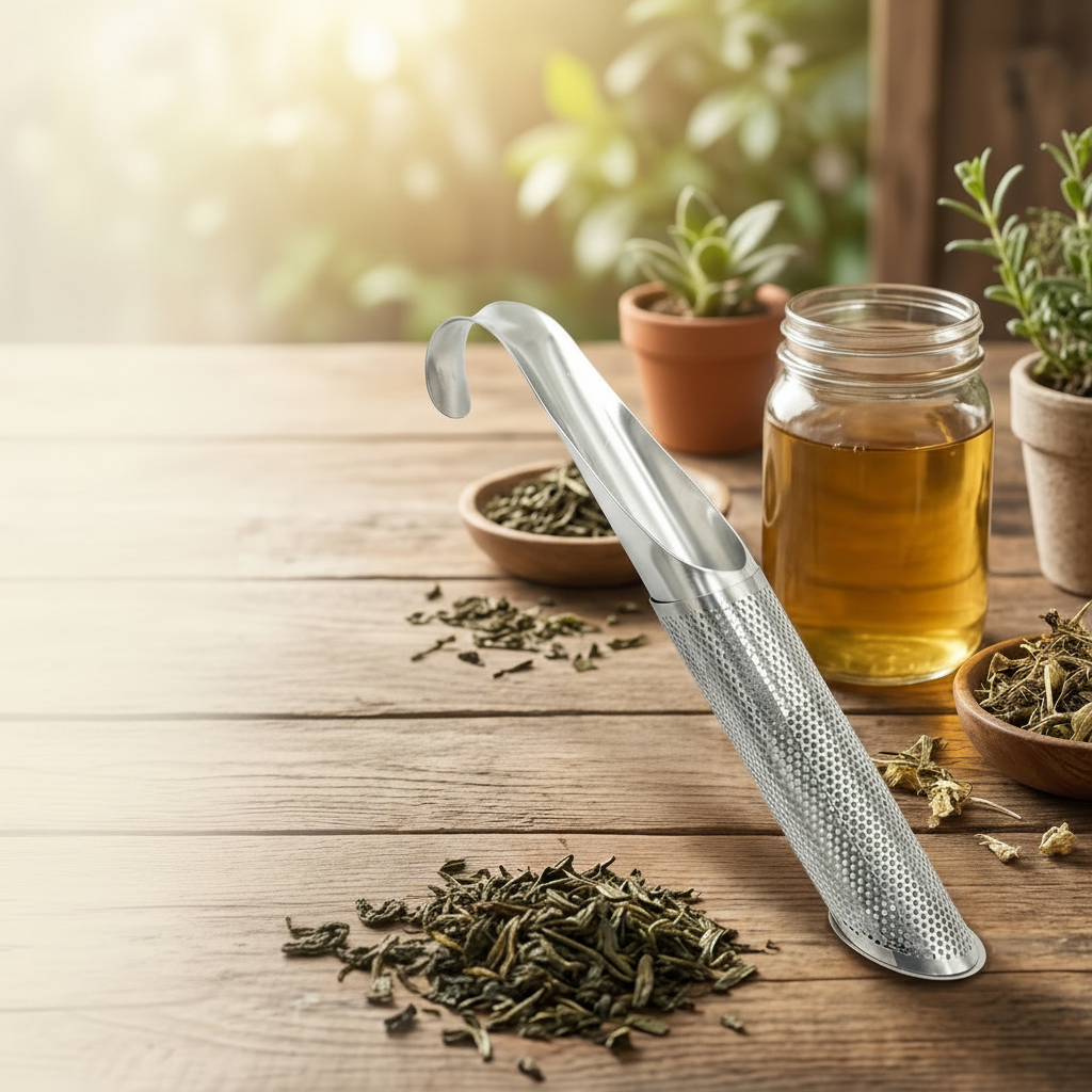 Kompatibel Te Infuser Rustfrit Stål Løsblad Te Brygning