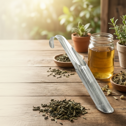 Kompatibel Te Infuser Rustfrit Stål Løsblad Te Brygning