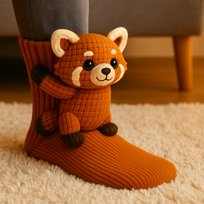 Thermal Winter Socks Non-Slip Plush Warmth for Cozy Comfort 4