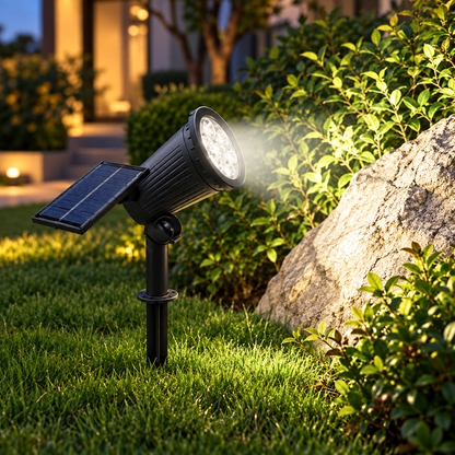 Tilt Solar Spotlight Landscape Garden Path LED