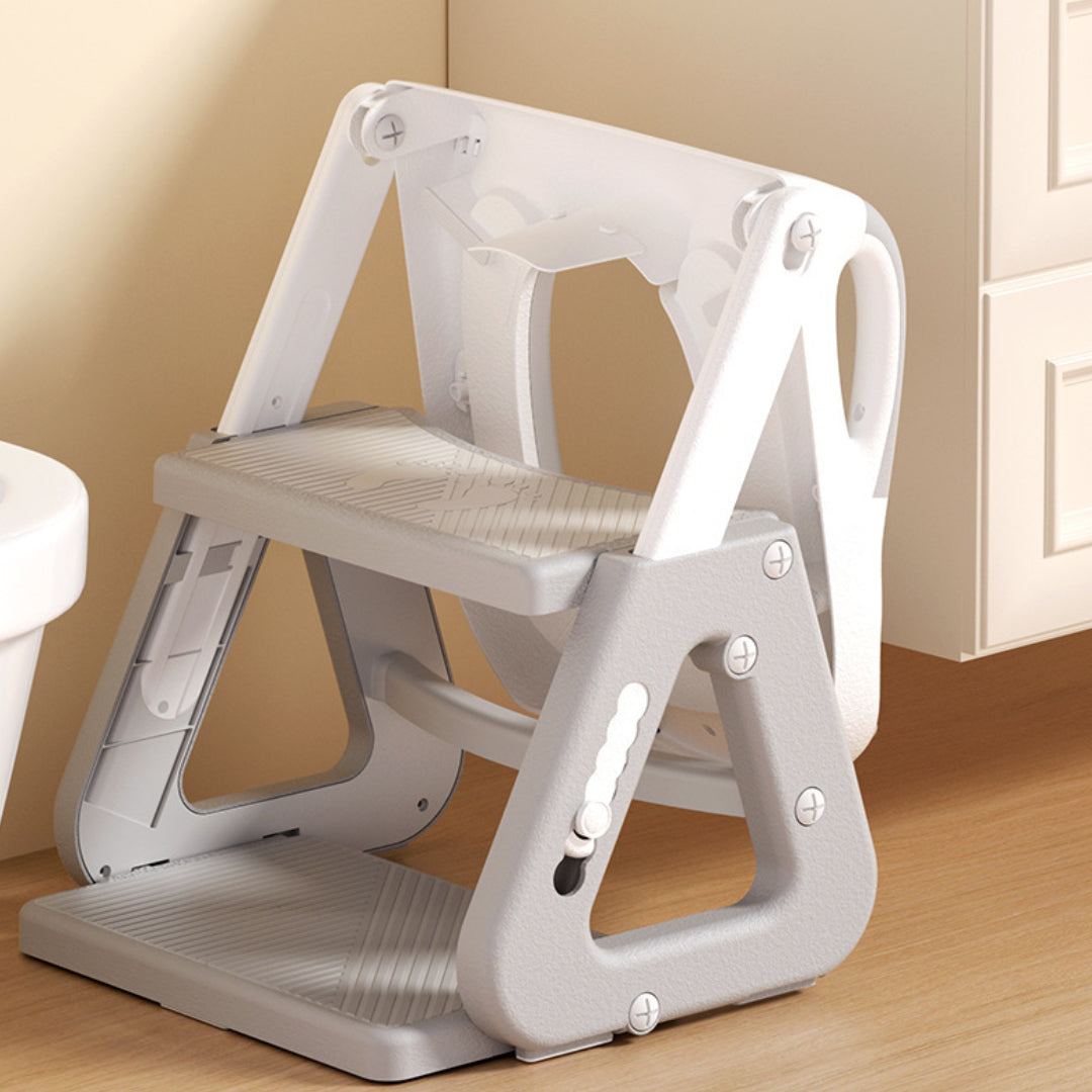 Toilet Training Seat Toddler Step Ladder Adjustable Height