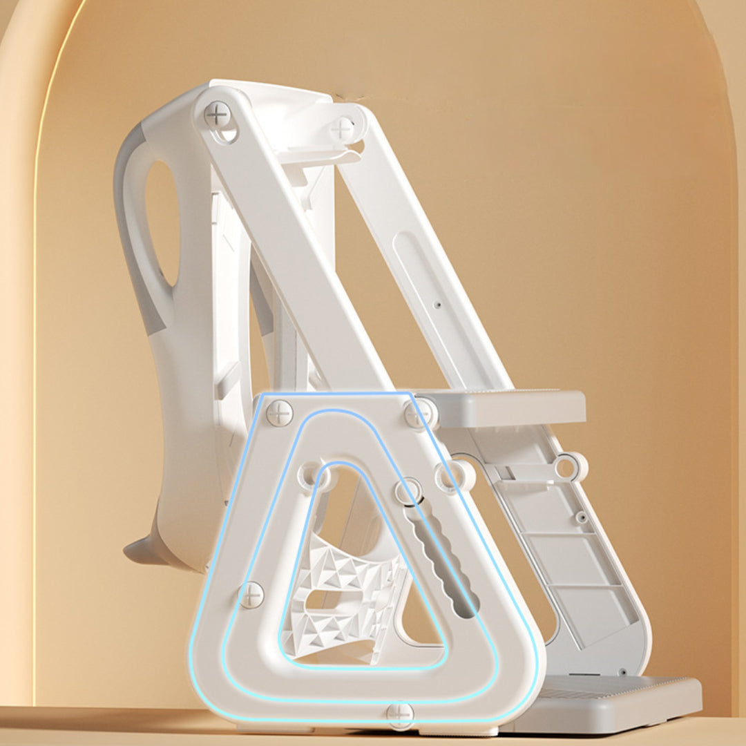 Toilet Training Seat Toddler Step Ladder Adjustable Height