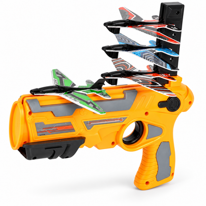 Toy Airplane Shooter Launcher Handheld Reloading