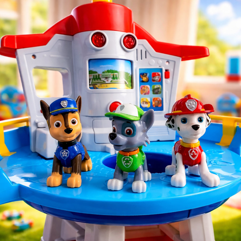 Toy Car Track Slide Tower Racing Playset