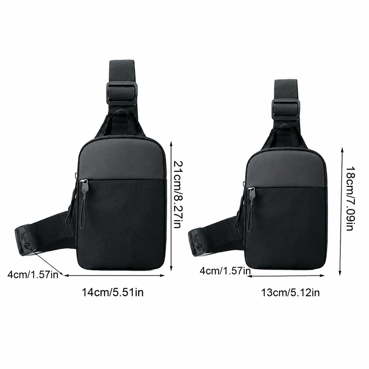 Travel Sling Bag Anti Theft Crossbody Everyday Carry Bag