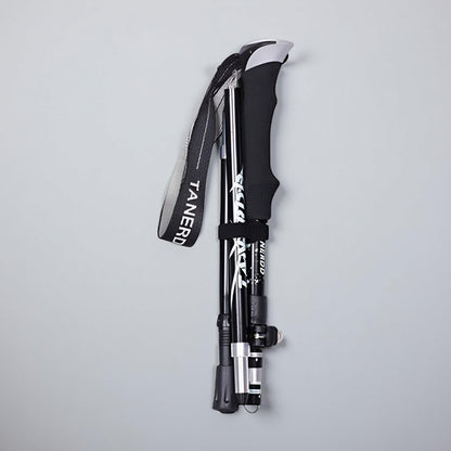 Trekking Poles Foldable Telescopic Hiking Support Stick
