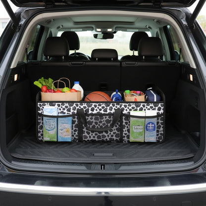 Car Trunk Organizer Foldable Waterproof Storage Box Large Capacity