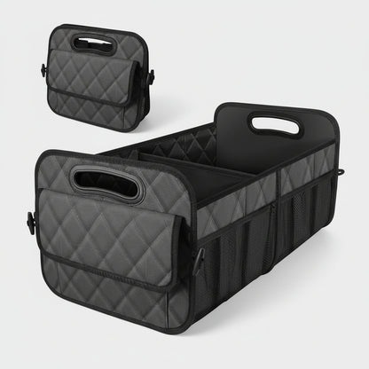 Car Trunk Organizer Foldable Waterproof Storage Box Large Capacity
