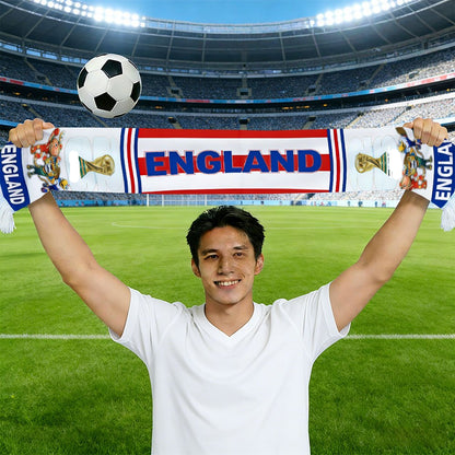 Sciarpa Ventaglio con Bandiera UK Supporter Coppa del Mondo Partite Eventi
