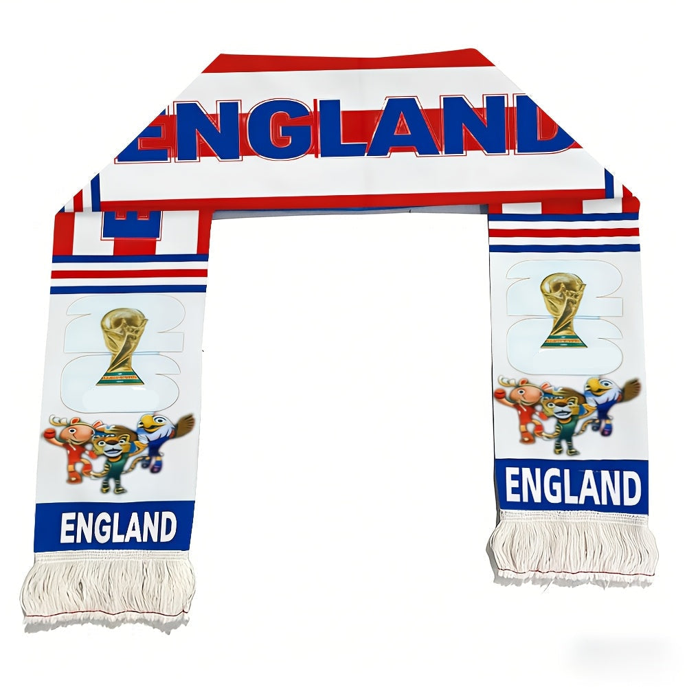 Sciarpa Ventaglio con Bandiera UK Supporter Coppa del Mondo Partite Eventi