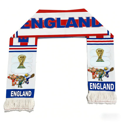 Sciarpa Ventaglio con Bandiera UK Supporter Coppa del Mondo Partite Eventi