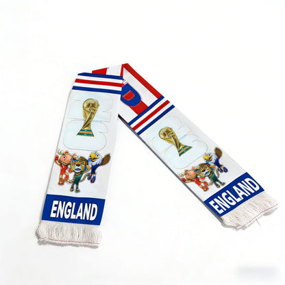 Sciarpa Ventaglio con Bandiera UK Supporter Coppa del Mondo Partite Eventi