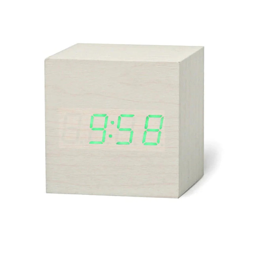 Mini LED Digital Alarm Clock | Compact Modern Design