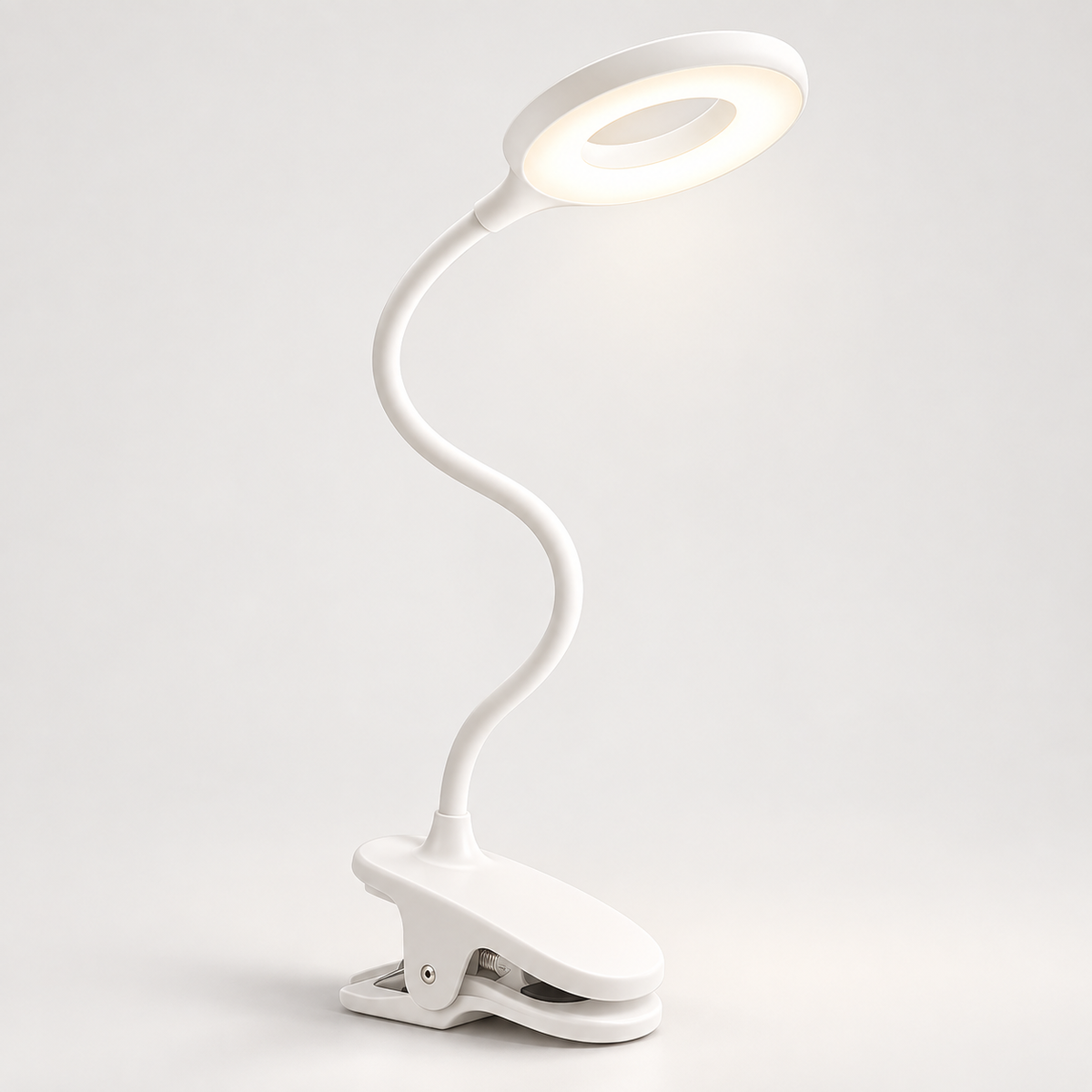 USB Reading Lamp LED Clip On Adjustable Flexible Arm