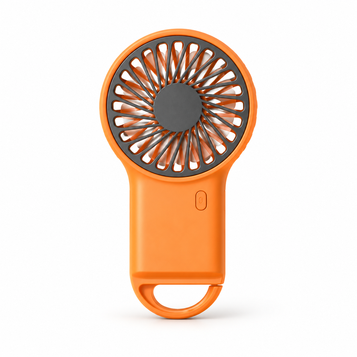 Mini ventoinha recarregável por USB, dobrável, portátil e ajustável
