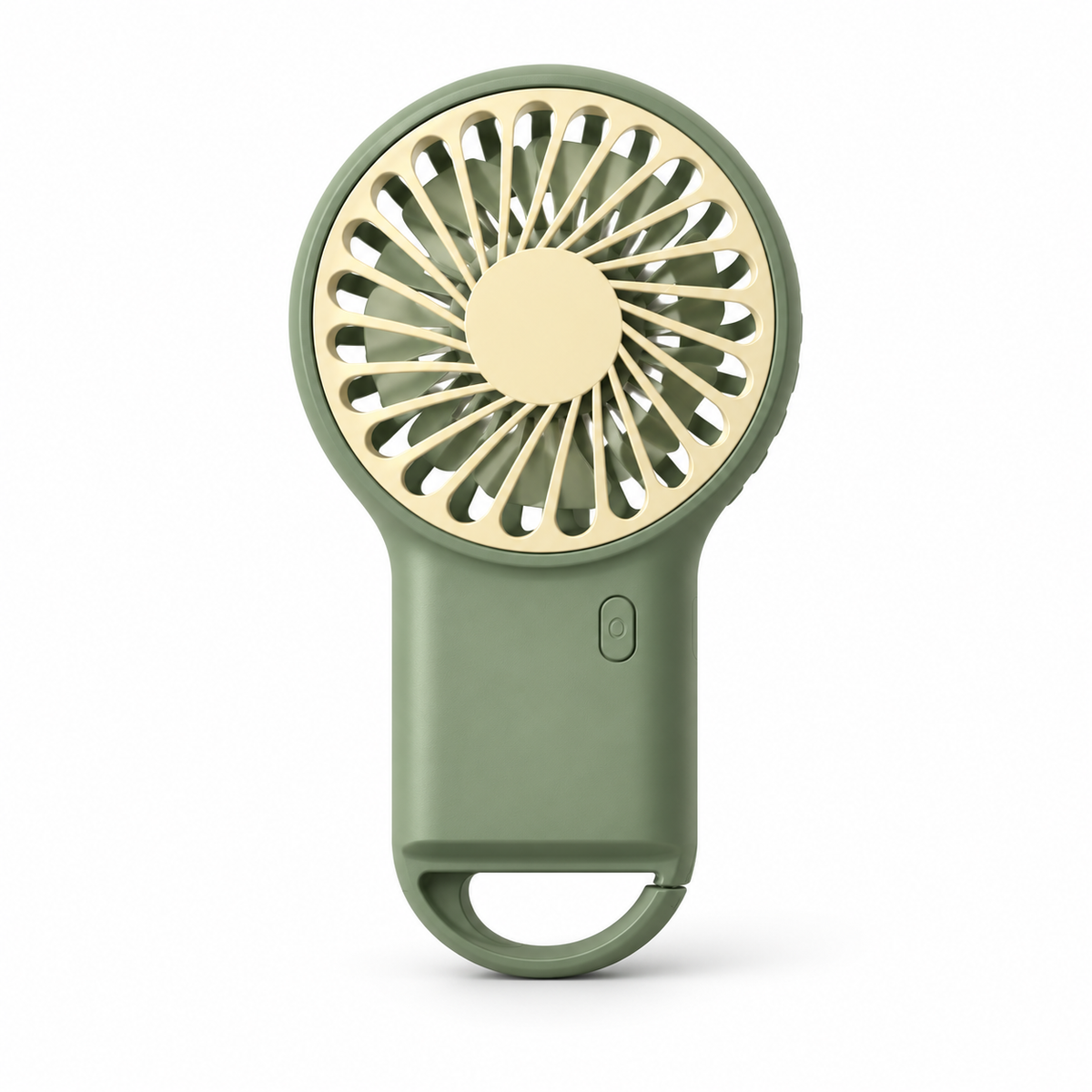Mini ventoinha recarregável por USB, dobrável, portátil e ajustável