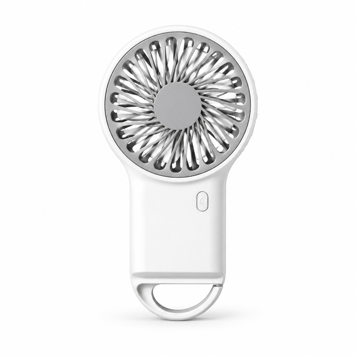 Mini ventoinha recarregável por USB, dobrável, portátil e ajustável