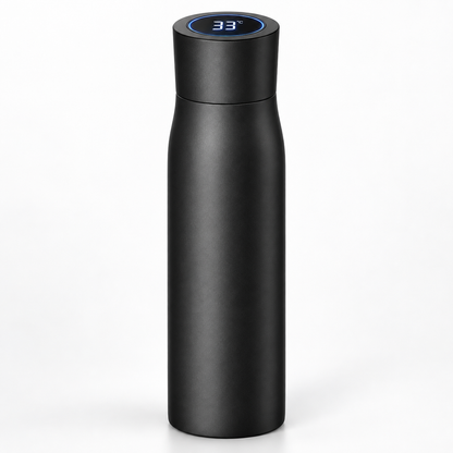 UV-Licht-Wasserflasche mit Selbstreinigung und Temperaturanzeige