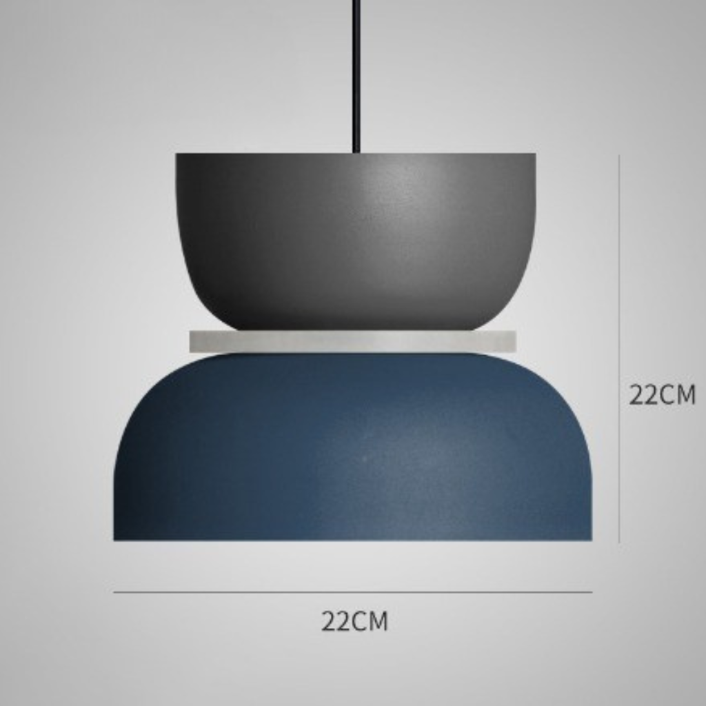 Macaron Pendel | Farverig Nordisk Loftlampe